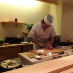 寿しの吉乃 - 店主の吉田忠史氏