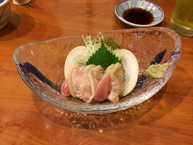 念願のはまぐりのお刺身が By マーヤパパ はまぐり 新宿三丁目 魚介料理 海鮮料理 食べログ