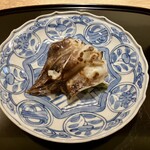 紀尾井町 南かわ - 炙りトリ貝と万願寺とうがらし