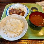 食堂銭屋 - とり焼き肉定食　500円