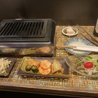 杏樹亭 - キムチは長芋 お手製で美味しい✨️