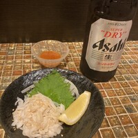 杏樹亭 - 感動した白生センマイはチョジャンで頂きます