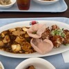 香港飲茶楼 ル・パルク - 麻婆豆腐と唐揚げをチョイスしました