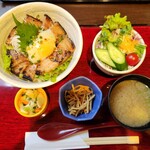 兆一 - 厚切り豚バラ味噌漬け焼丼