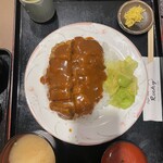 Coffee House Rocky - ビーフカツメシ！　1100円。