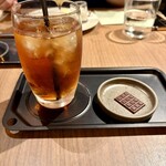 パティスリー&カフェ デリーモ - アイスティー　ミニチョコつき