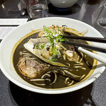 Japanese Soba Noodles 蔦 - 「チャービル、ディル、エディブルフラワー」