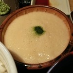 浅草 牛かつ - とろろ