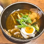 札幌ドミニカ 銀座店 - 特選　鶏団子カリー　オリジナルスープ　LEVEL2番　ライス中