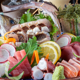 新鮮な魚料理が自慢◎季節野菜や多彩な居酒屋メニューも充実