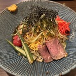 人力俥 - 冷やし中華1000円税込