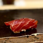銀座 すし傳 - まぐろ　赤身