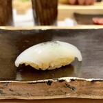 銀座 すし傳 - アオリイカ
