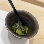 銀座 すし傳 - デザートのわらび餅