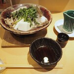 酒菜の肴 遊食家 - クエ骨蒸し ＆ 雪兜