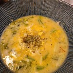 鯛そば のり - チーズリゾット