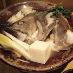 酒菜の肴 遊食家 - クエ骨蒸し