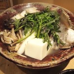 酒菜の肴 遊食家 - クエ骨蒸し