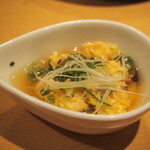 酒菜の肴 遊食家 - ハモの玉子とじ