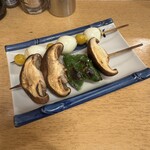 渋谷 森本 - うずら玉子、椎茸