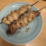 渋谷 森本 - ゴンボ、ひな皮(左から)