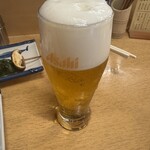 渋谷 森本 - 生ビール(小)