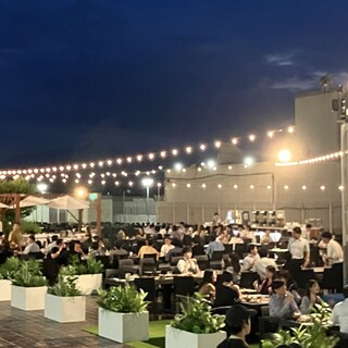 京都タカシマヤ ROOF TOP ビアガーデン_1