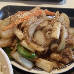 とんかつよしえ - チョウセン焼きアップ