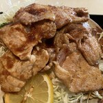 とんかつよしえ - しょうが焼きアップ