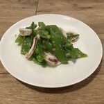 平和島Vin Peace - イカとスナップエンドウ