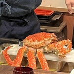 活カニの花咲 - 