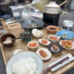 食堂 おわん - 炊き立て土鍋ご飯と博多明太子食べ比べ御膳