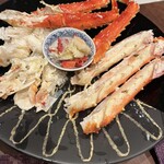 活カニの花咲 - 