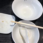 支那ソバ 小むろ - 完食