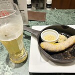 バル マルシェ コダマ エキュート品川店 - ドリンクはシャンディガフです