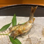 味享 - まだ小さいけどしっかり鮎