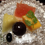 つば甚 - 水菓子②