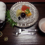 つば甚 - 水菓子①