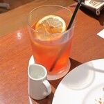 カフェ＆ブックス ビブリオテーク - アイスティー