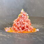 北海道焼肉 北うし - 黒毛和牛ユッケ