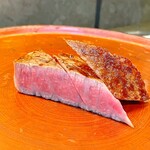 北海道焼肉 北うし - 低温調理された知床和牛フィレ シャトーブリアン