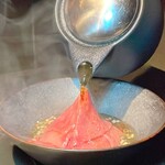 北海道焼肉 北うし - 和牛茶漬け