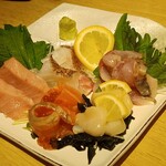 すし酒場 握わい - 上刺身5種盛り＠2人前