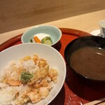 てんぷら 深町 - 天バラ