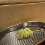 てんぷら 深町 - そら豆