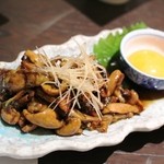 割烹蒲焼 横浜八十八 - 鰻の肝の炒り煮