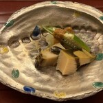 銀座 小十 - 蒸し鮑