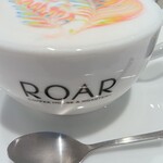 ロアーコーヒー 銀座店 - レインボーラテ_白