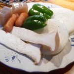 グルメリア六甲 - 炭火網焼きランチ　焼き野菜