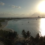 Grand Oasis Viva THE HIP RESORT - 部屋から見た夕日。